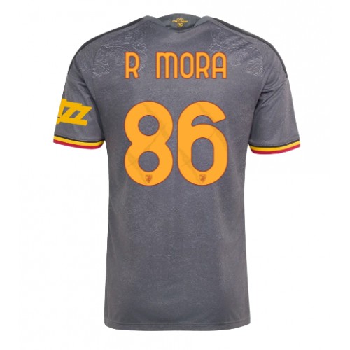 Fotbalové Dres AS Roma Rodrigo Mora #86 Alternativní 2026-27 Krátký Rukáv